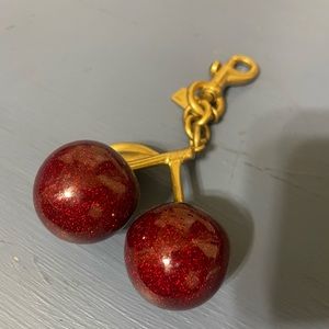 Coach Cherry Keychain